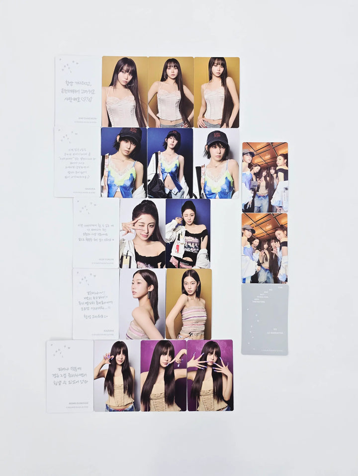 LE SSERAFIM "PUREFLOW" - POP-UP Store Random Trading Mini Photocard [26.05.22]