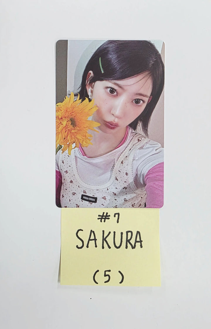 LE SSERAFIM "PUREFLOW" - Official Photocard [26.05.22]