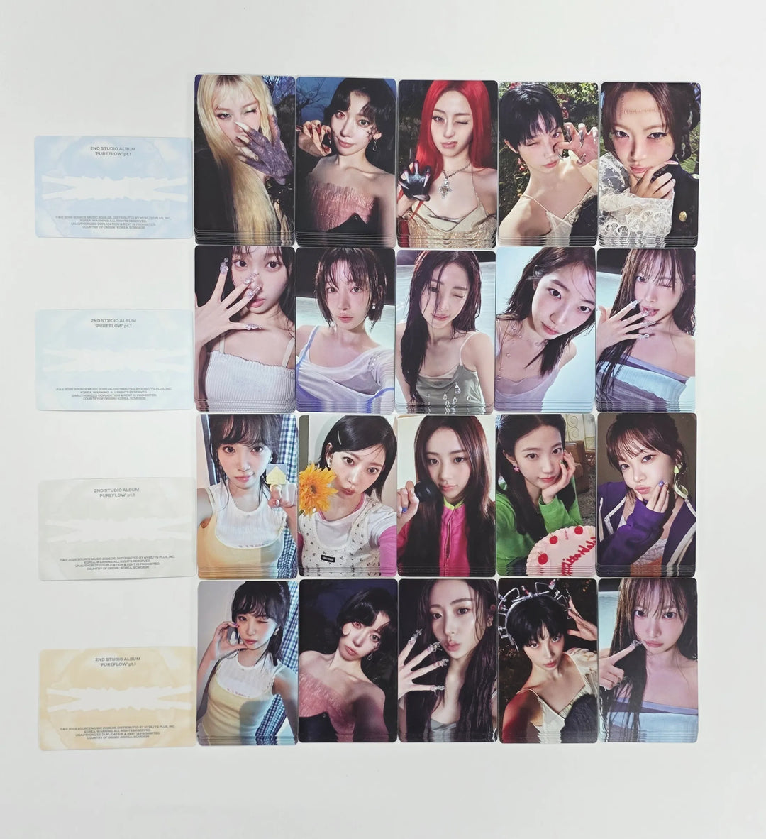 LE SSERAFIM "PUREFLOW" - Official Photocard [26.05.22]