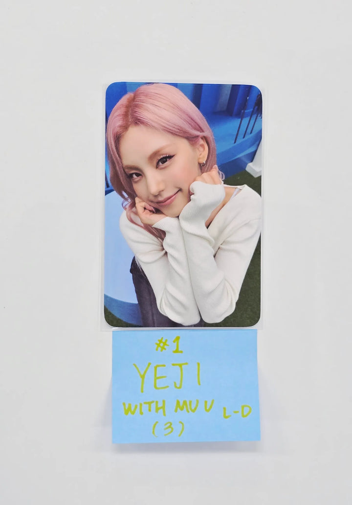 ITZY "Motto" - Withmuu Lucky Draw Event Photocard, Polaroid type Photocard [26.05.26]