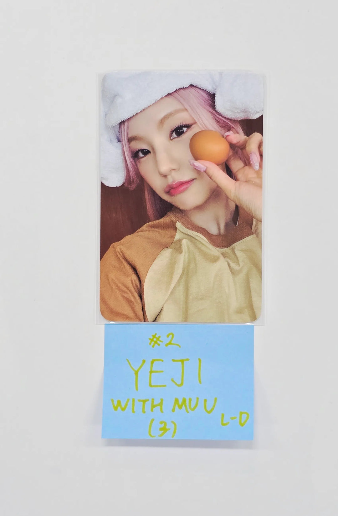 ITZY "Motto" - Withmuu Lucky Draw Event Photocard, Polaroid type Photocard [26.05.26]