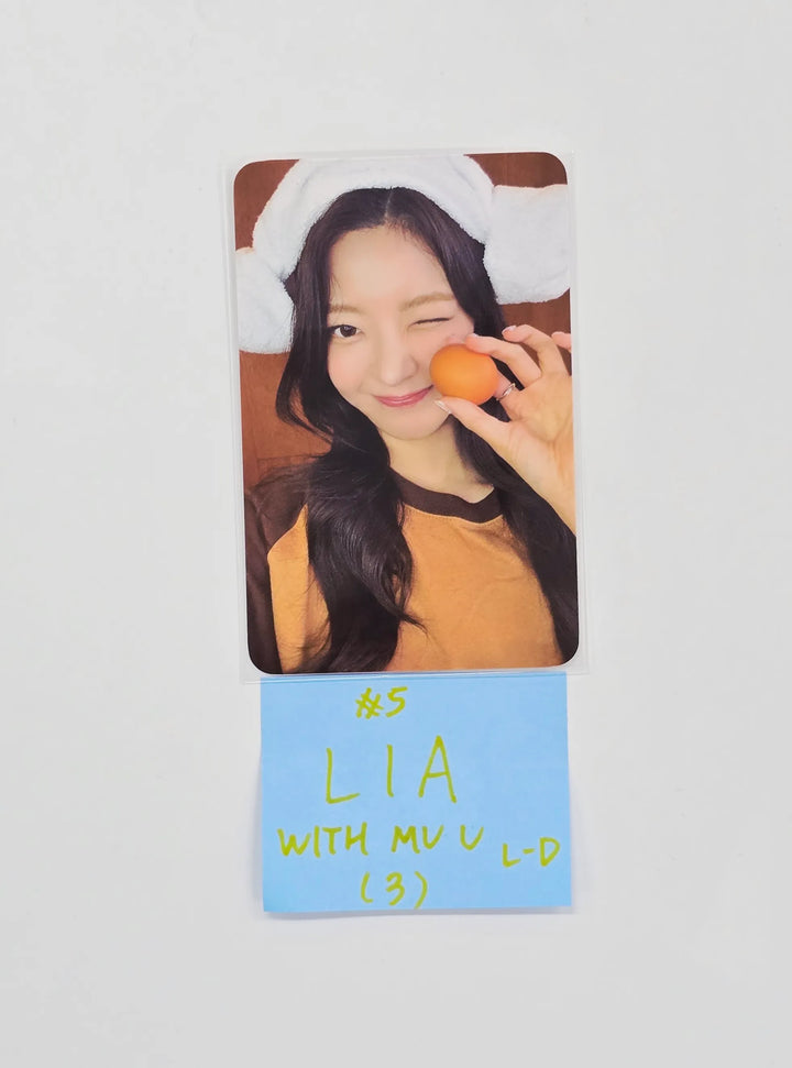 ITZY "Motto" - Withmuu Lucky Draw Event Photocard, Polaroid type Photocard [26.05.26]