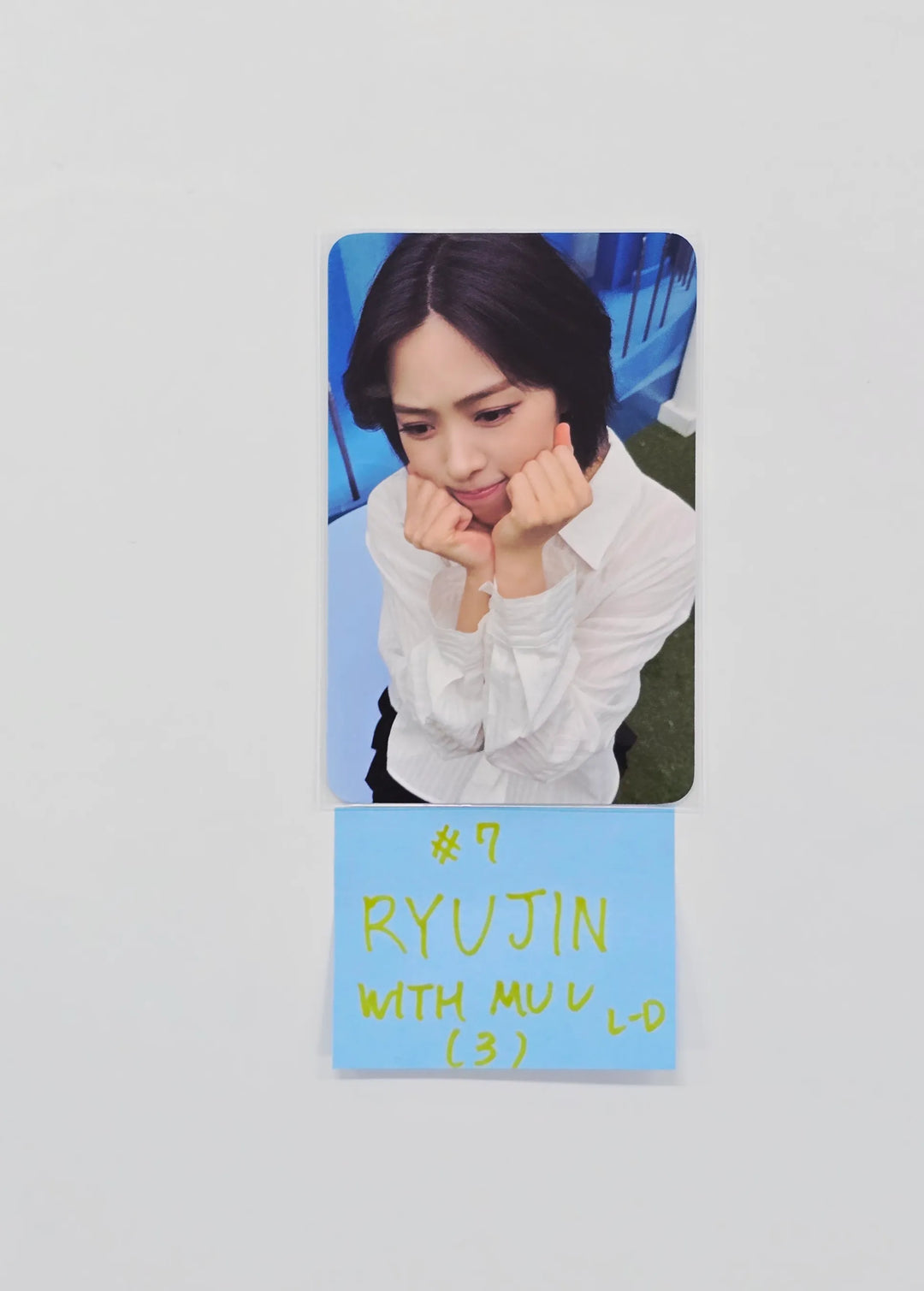 ITZY "Motto" - Withmuu Lucky Draw Event Photocard, Polaroid type Photocard [26.05.26]