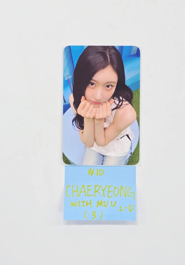ITZY "Motto" - Withmuu Lucky Draw Event Photocard, Polaroid type Photocard [26.05.26]