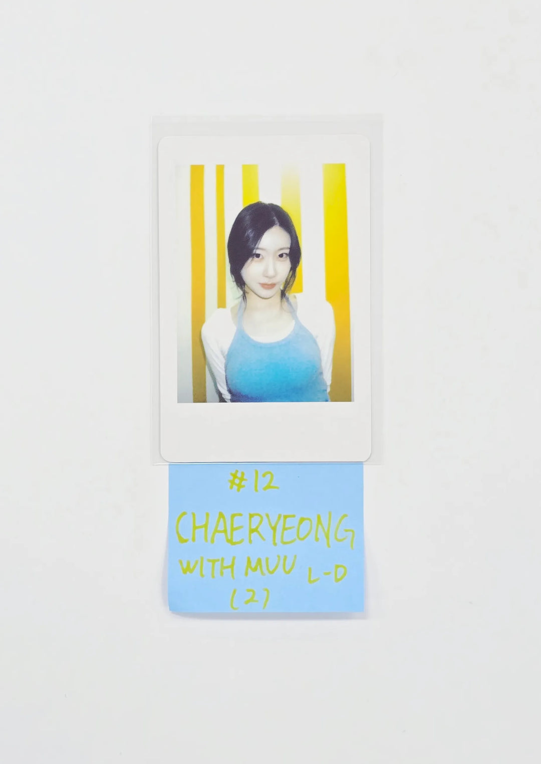 ITZY "Motto" - Withmuu Lucky Draw Event Photocard, Polaroid type Photocard [26.05.26]
