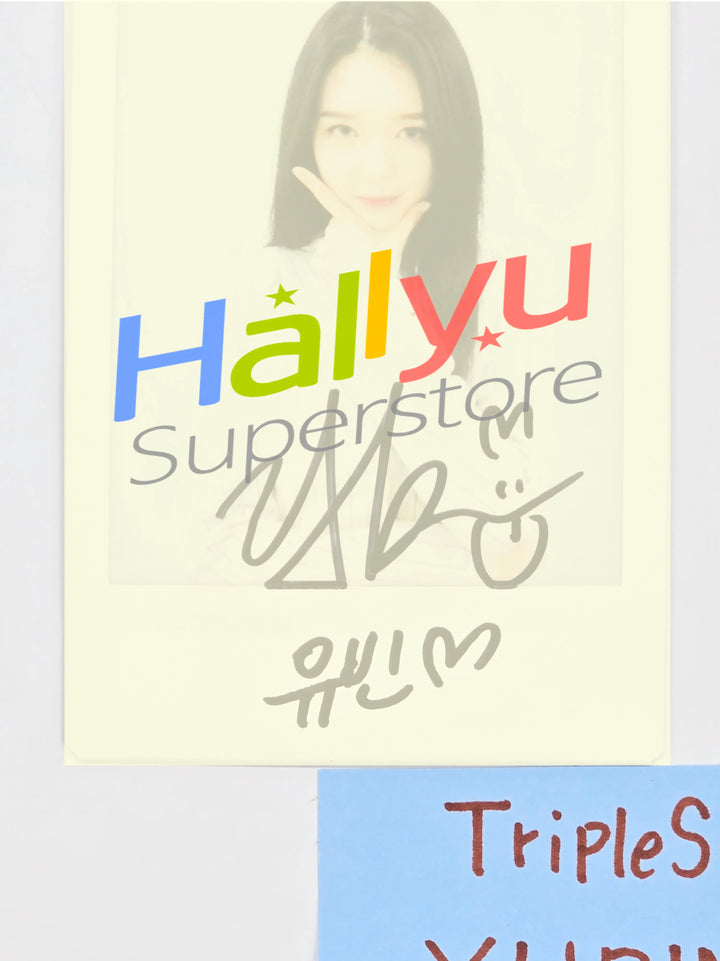 YUBIN (of TripleS) - Hand Autographed(Signed) Polaroid [26.05.26]
