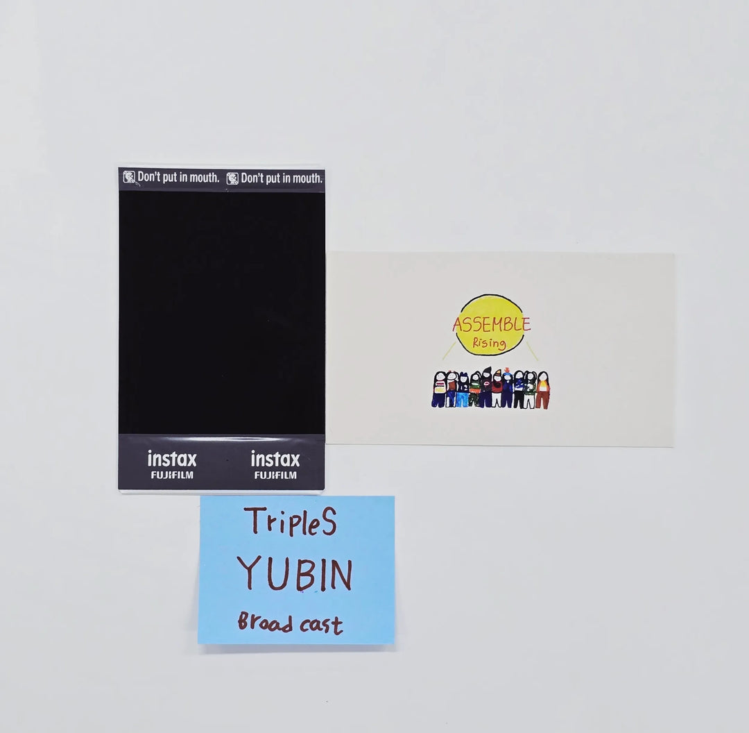 YUBIN (of TripleS) - Hand Autographed(Signed) Polaroid [26.05.26]