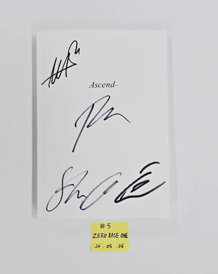 ZeroBaseOne "Ascend-" - Hand Autographed(Signed) Promo Album [26.05.26]