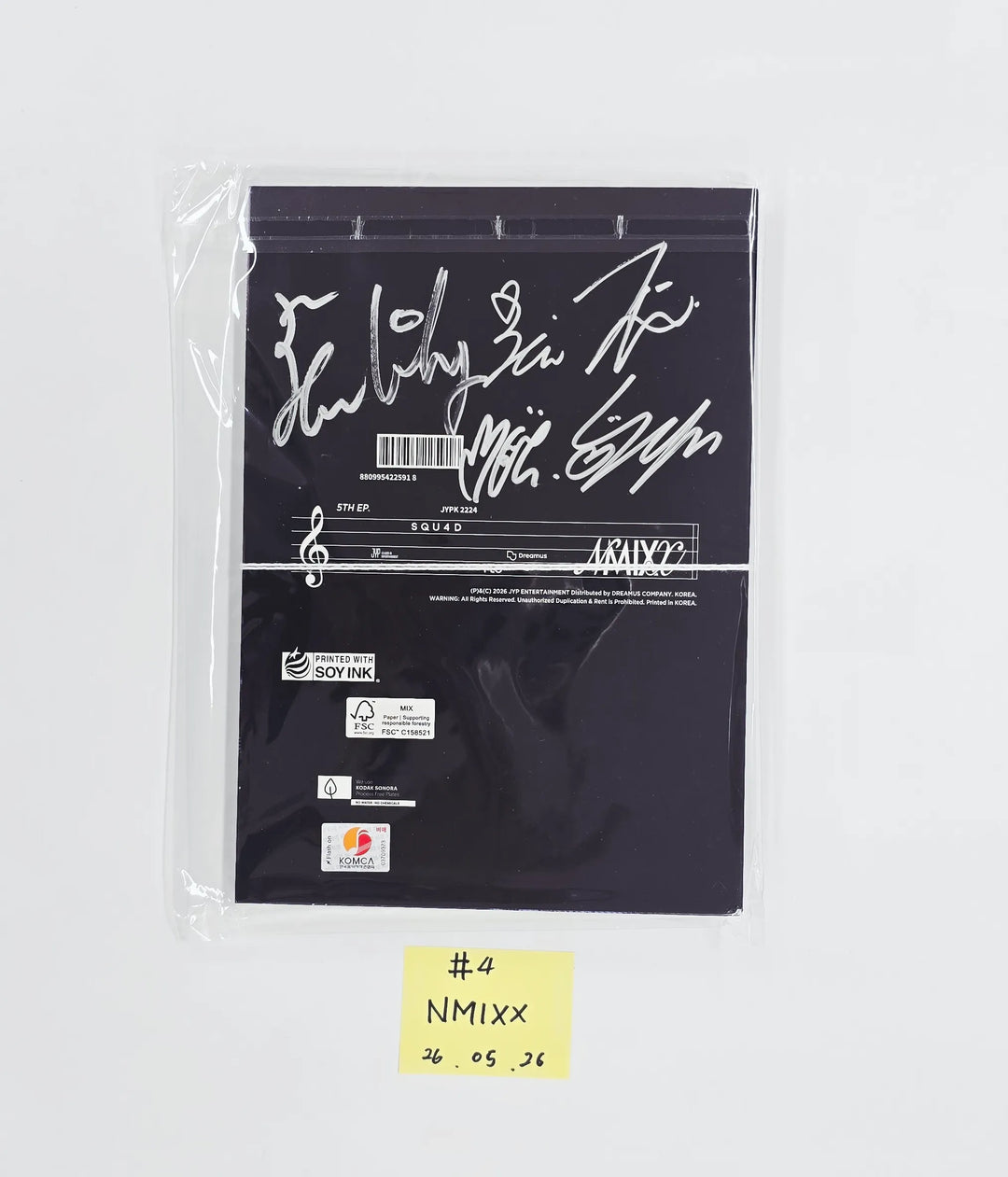 NMIXX "Heavy Serenade" - Hand Autograhped(Signed) Promo Album [26.05.26]