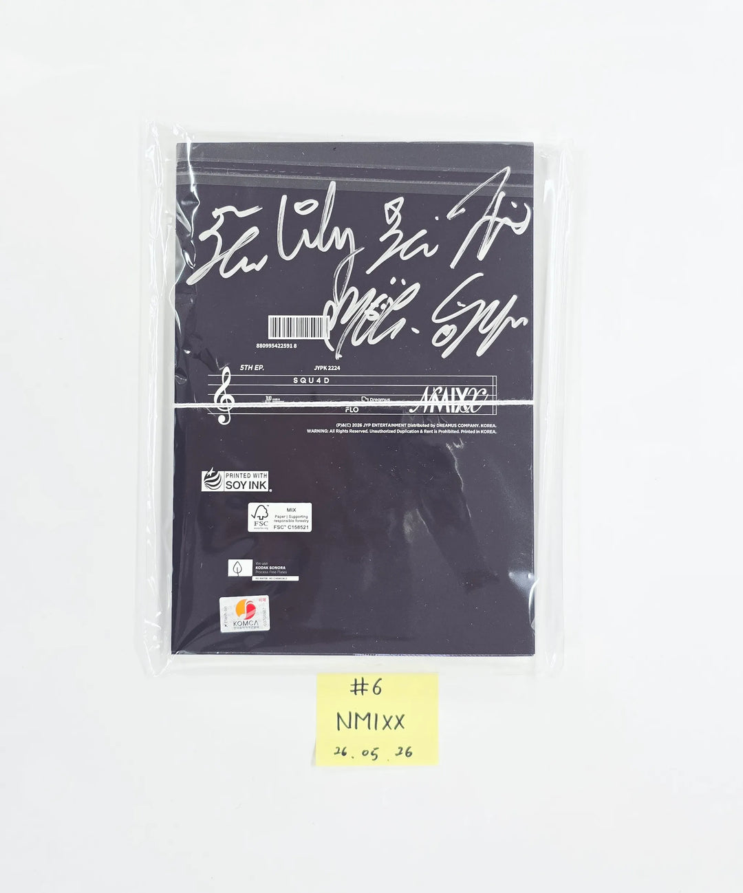 NMIXX "Heavy Serenade" - Hand Autograhped(Signed) Promo Album [26.05.26]