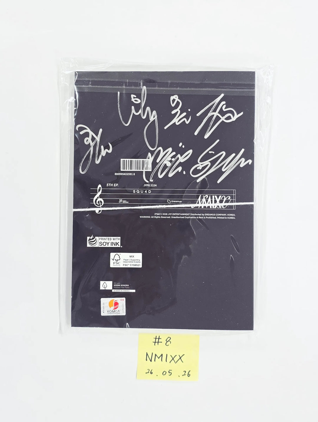 NMIXX "Heavy Serenade" - Hand Autograhped(Signed) Promo Album [26.05.26]