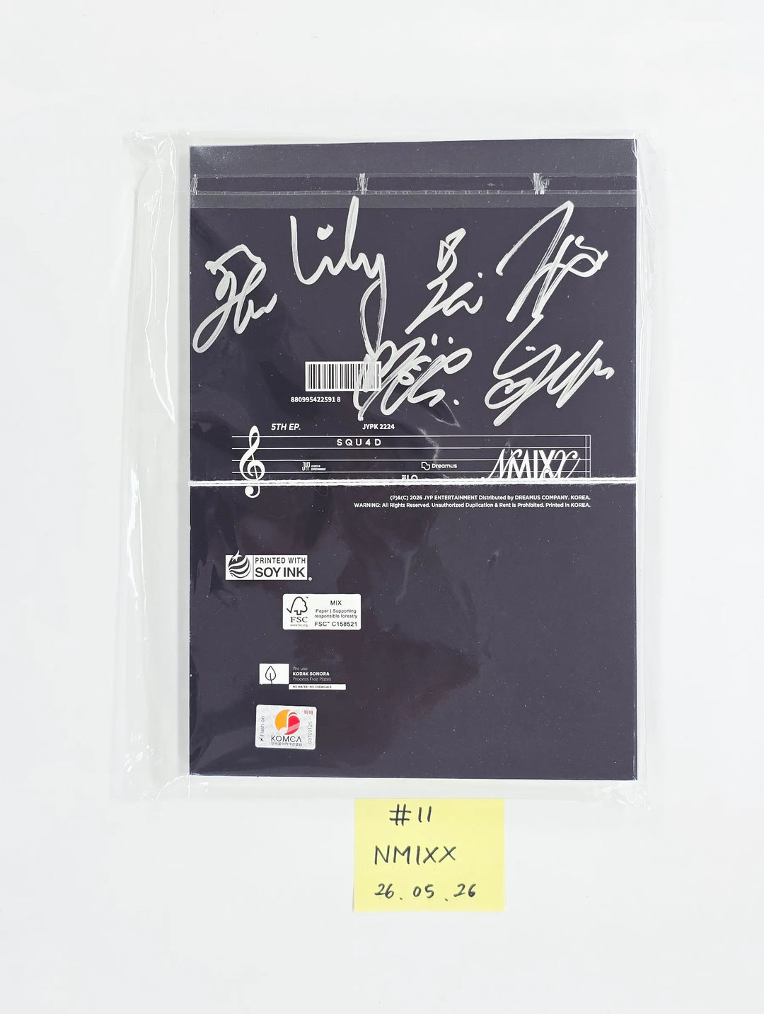 NMIXX "Heavy Serenade" - Hand Autograhped(Signed) Promo Album [26.05.26]
