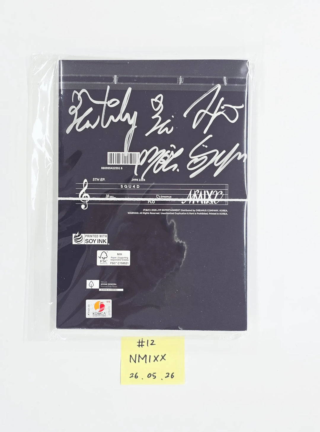 NMIXX "Heavy Serenade" - Hand Autograhped(Signed) Promo Album [26.05.26]