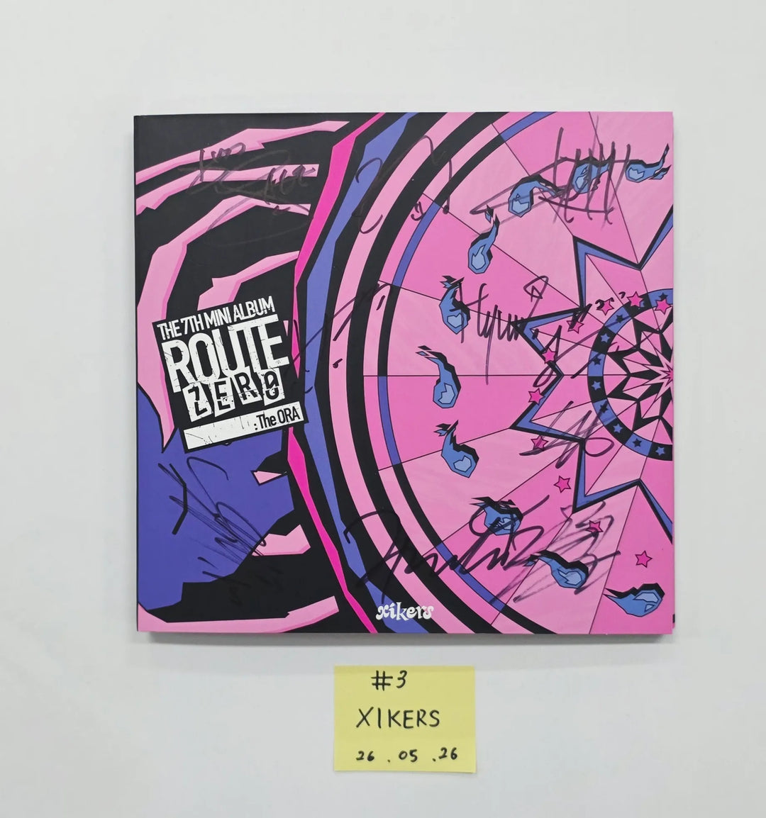 xikers "ROUTE ZERO : The ORA" - Hand Autographed(Signed) Promo Album [26.05.26]