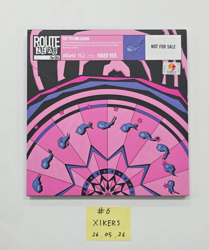 xikers "ROUTE ZERO : The ORA" - Hand Autographed(Signed) Promo Album [26.05.26]