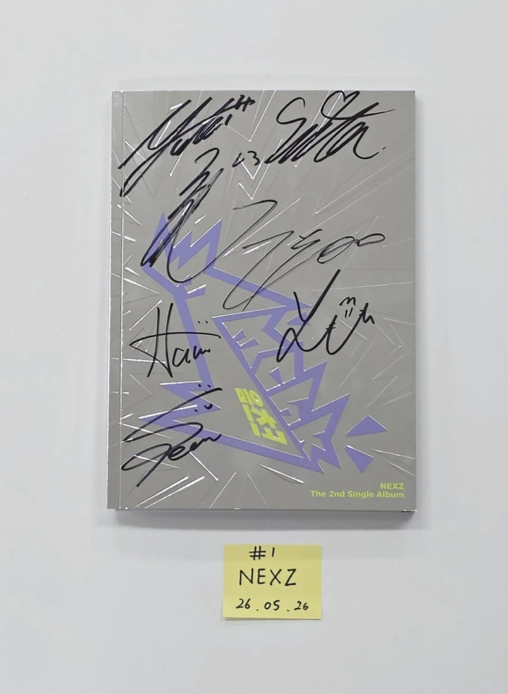 NEXZ "Mmchk" - Hand Autographed(Signed) Promo Album [26.05.26]