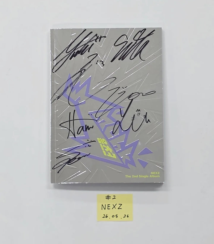 NEXZ "Mmchk" - Hand Autographed(Signed) Promo Album [26.05.26]