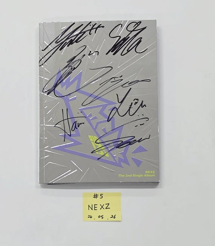 NEXZ "Mmchk" - Hand Autographed(Signed) Promo Album [26.05.26]