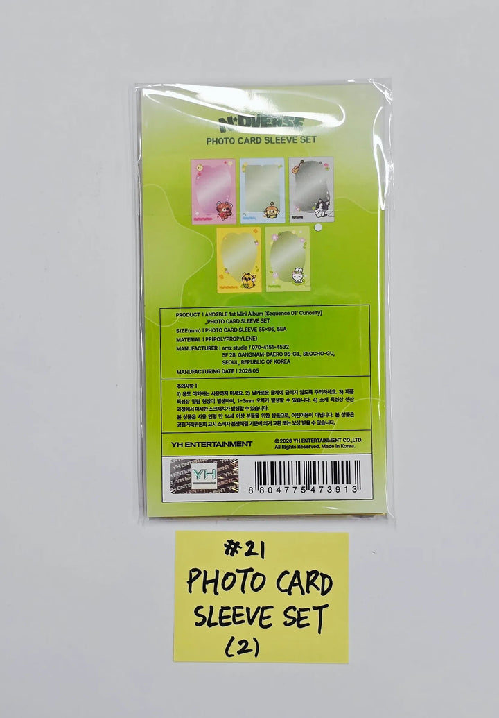 AND2BLE "Sequence 01: Curiosity" - POP-UP Store Official MD [26.05.27]