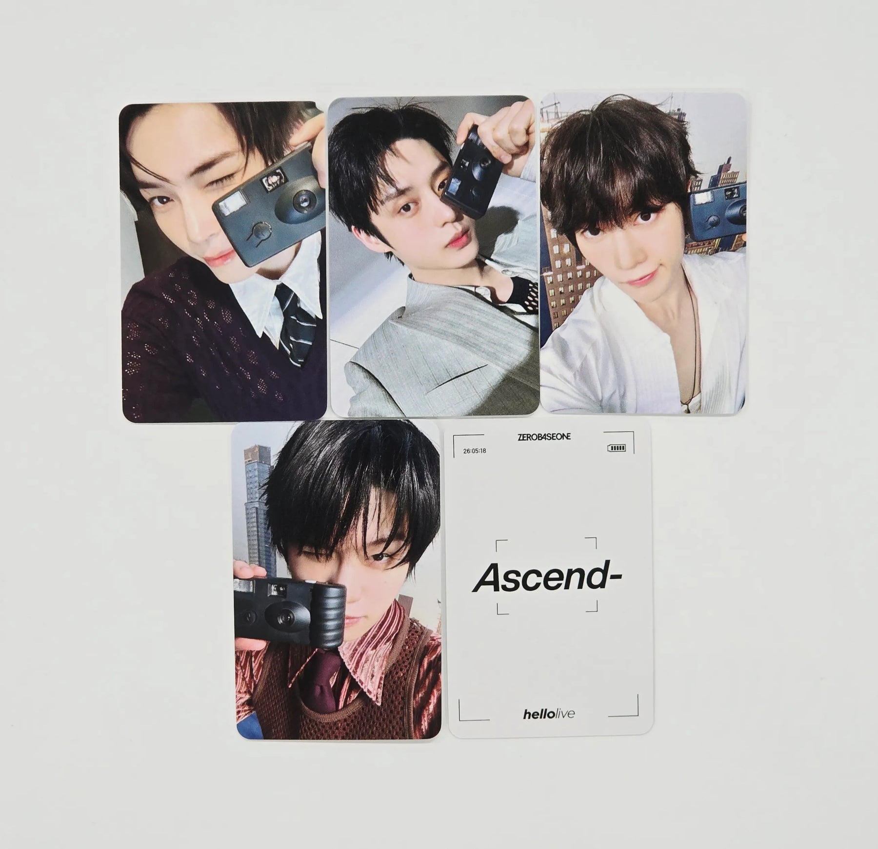 zerobaseone ascend ミニミニフォトカード　ハンビン　15枚 ZEROBASEONE The 6th Mini Album 