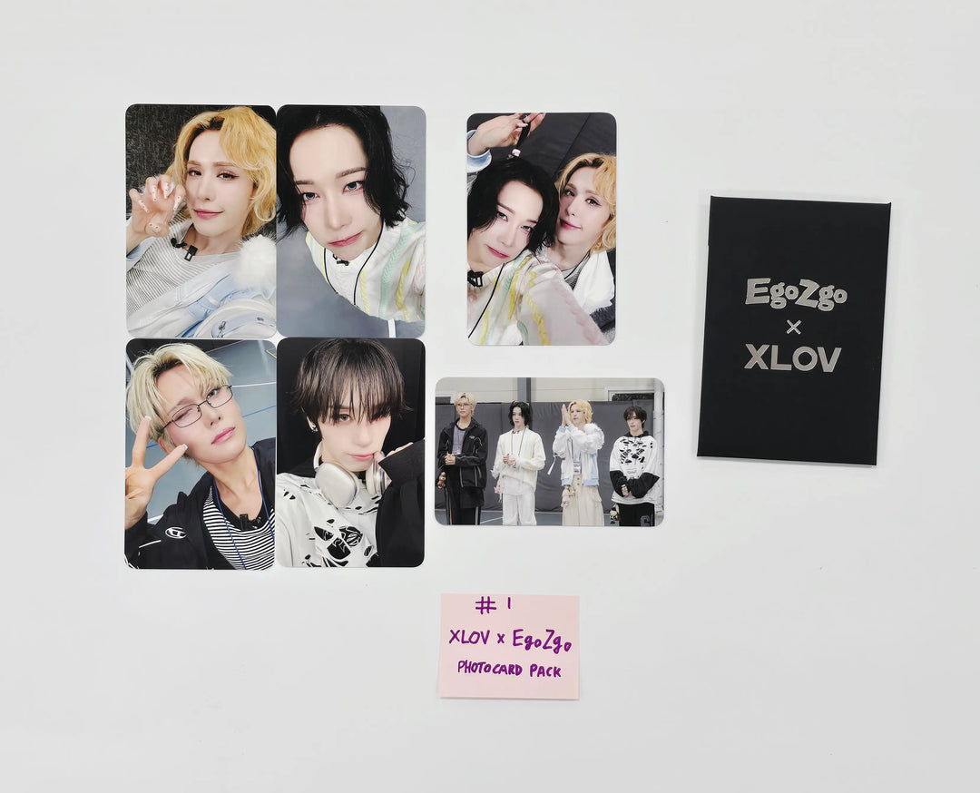 XLOV - "EgoZgo x XLOV" Photocard pack [26.05.28]
