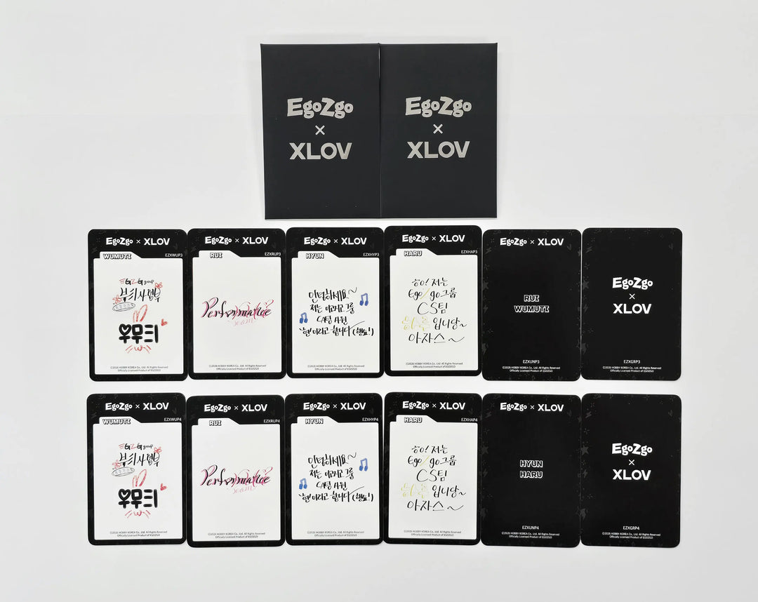 XLOV - "EgoZgo x XLOV" Photocard pack [26.05.28]