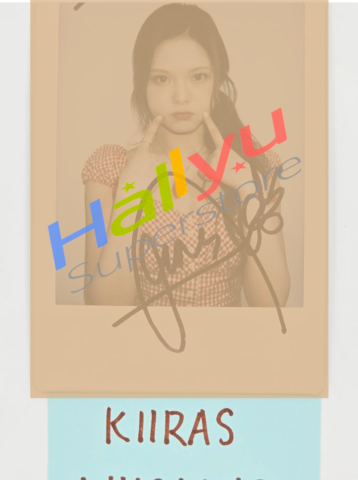 LINGLING (of KIIRAS) - Hand Autographed(Signed) Polaroid [26.05.29]