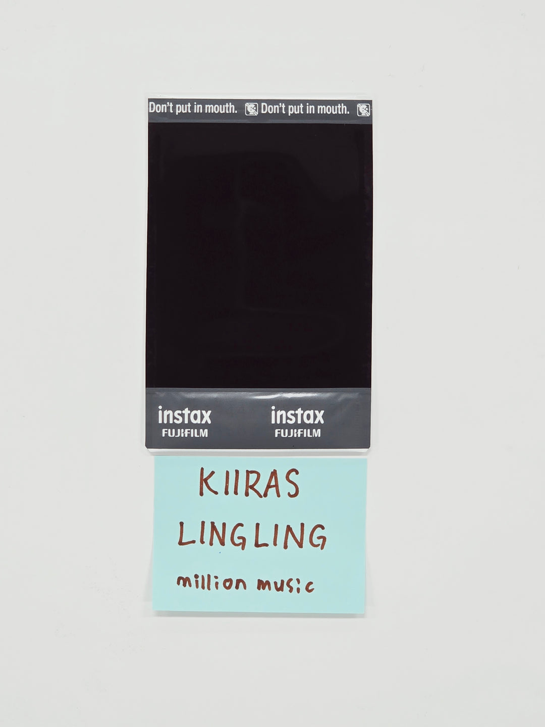 LINGLING (of KIIRAS) - Hand Autographed(Signed) Polaroid [26.05.29]