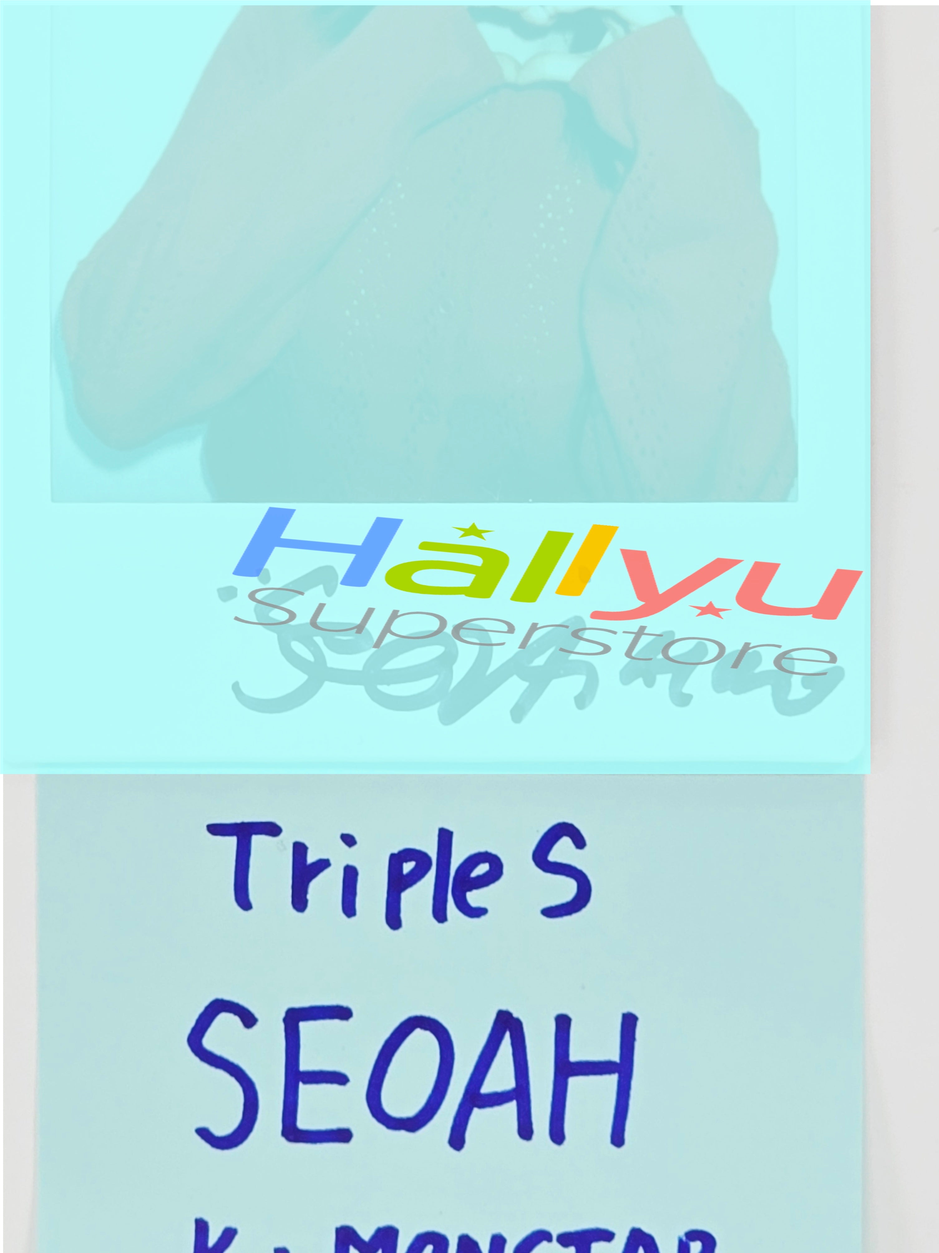 tripleS Seoah ソア サイン ポラロイド チェキ ポラ SEOAH (of Triples) - Hand Autographed(Signed) Polaroid [26.05.29