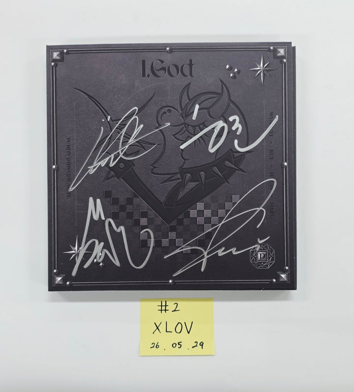 XLOV "I,God" - Hand Autographed(Signed) Promo Album [26.05.29]