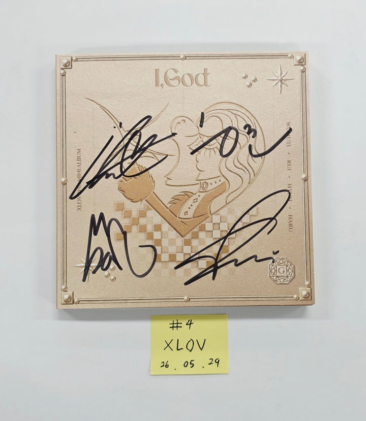 XLOV "I,God" - Hand Autographed(Signed) Promo Album [26.05.29]