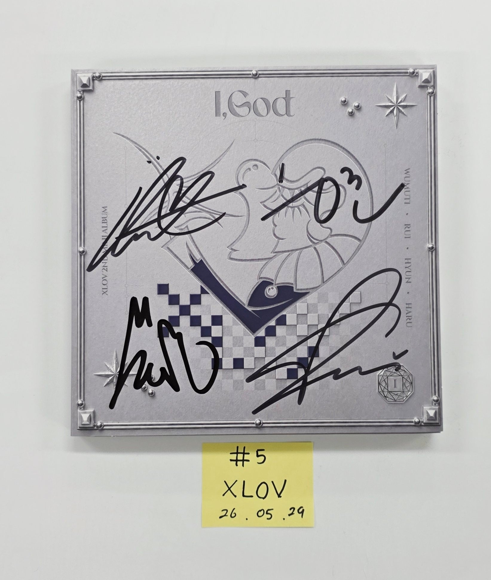 XLOV I,God ハル 直筆サインポラロイド XLOV 