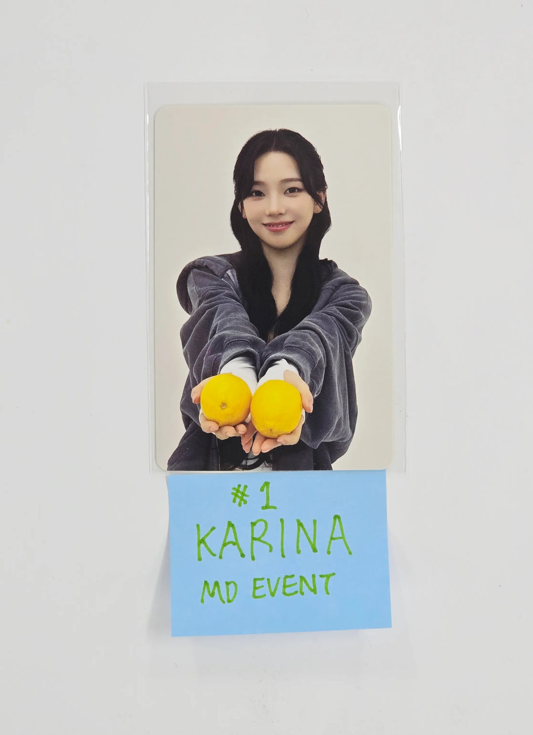 Aespa - "aespa WEEK - MAKE IT LEMONADE" POP-UP Store Official MD Event Photocard (2) [26.05.29]