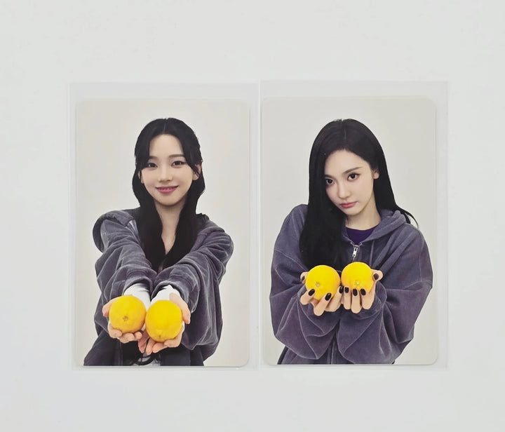 Aespa - "aespa WEEK - MAKE IT LEMONADE" POP-UP Store Official MD Event Photocard (2) [26.05.29]