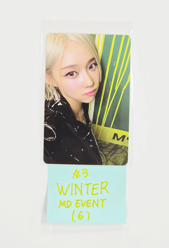 Aespa - "aespa WEEK - MAKE IT LEMONADE" POP-UP Store Official MD Event Photocard (1) [26.05.29]