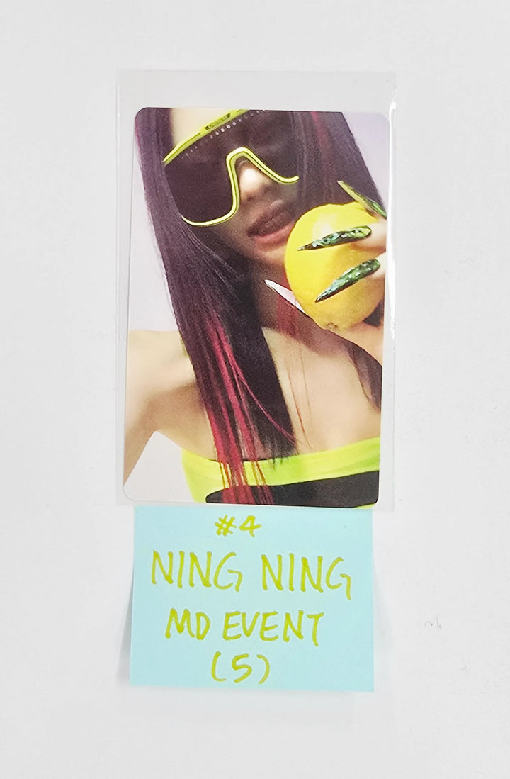 Aespa - "aespa WEEK - MAKE IT LEMONADE" POP-UP Store Official MD Event Photocard (1) [26.05.29]