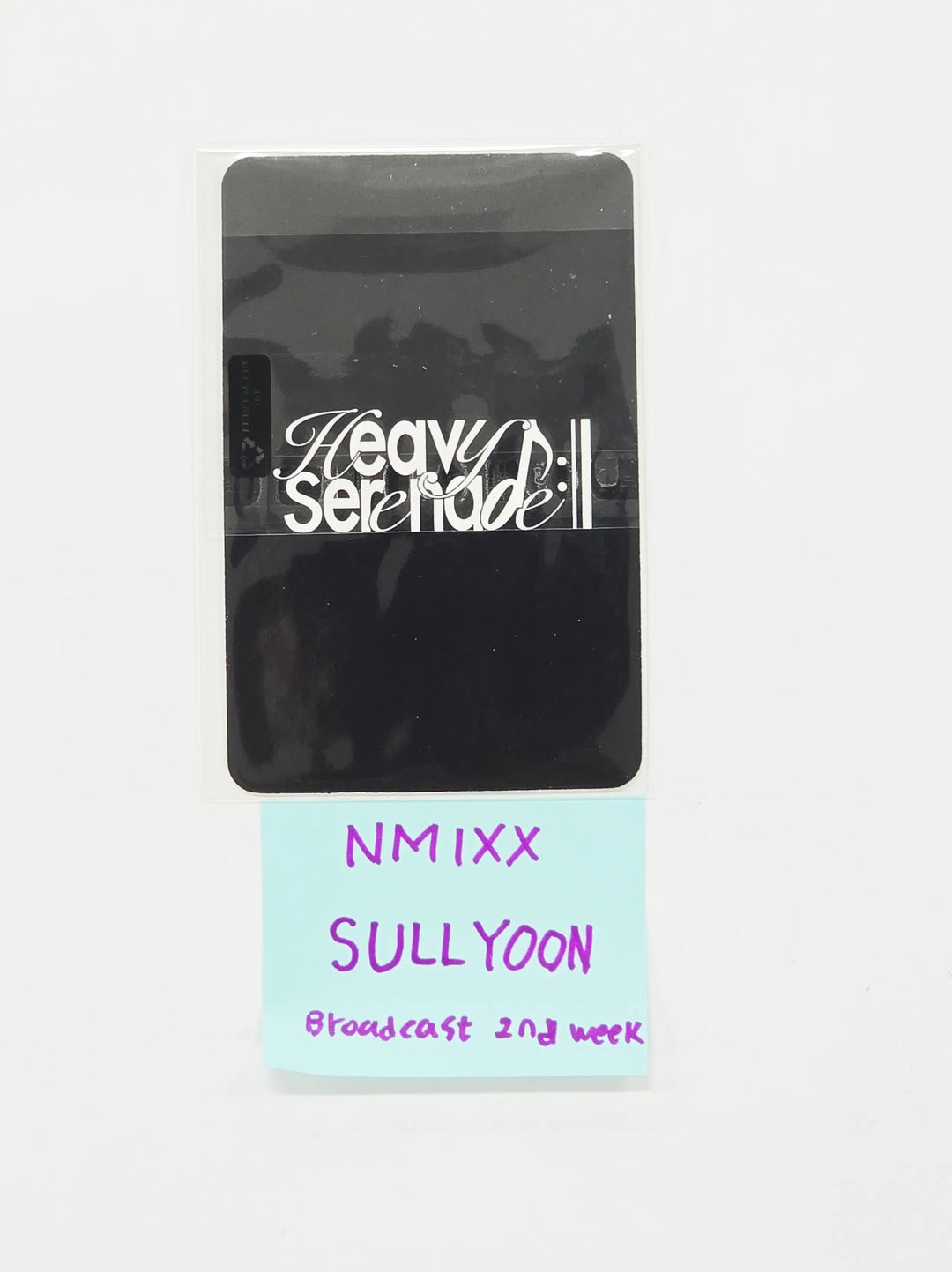 SULLYOON (of NMIXX) ""Heavy Serenade" - Broadcast Photocard 2nd week [26.05.29]