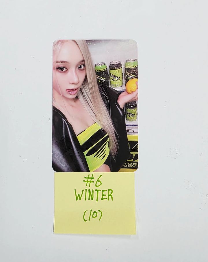 Aespa - "aespa WEEK - MAKE IT LEMONADE" POP-UP Store Random Trading Photocard (LEMONADE ver.) [26.05.29]