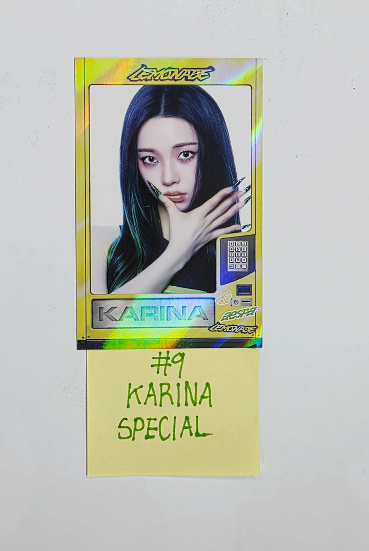 Aespa - "aespa WEEK - MAKE IT LEMONADE" POP-UP Store Random Trading Photocard (LEMONADE ver.) [26.05.29]