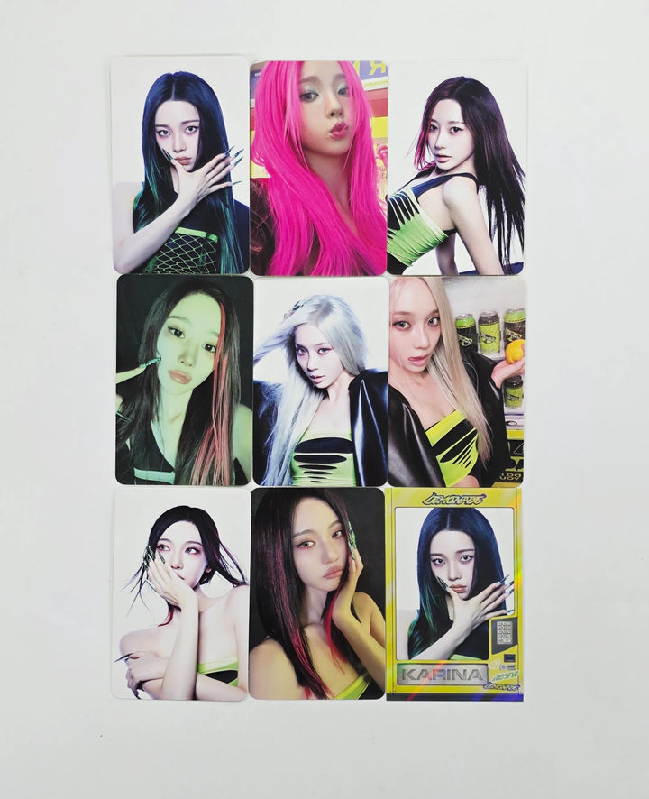 Aespa - "aespa WEEK - MAKE IT LEMONADE" POP-UP Store Random Trading Photocard (LEMONADE ver.) [26.05.29]