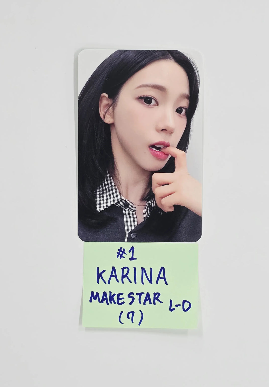 Aespa "LEMONADE" - Makestar Lucky Draw Event Photocard (MUTANT Ver.) [26.06.01]