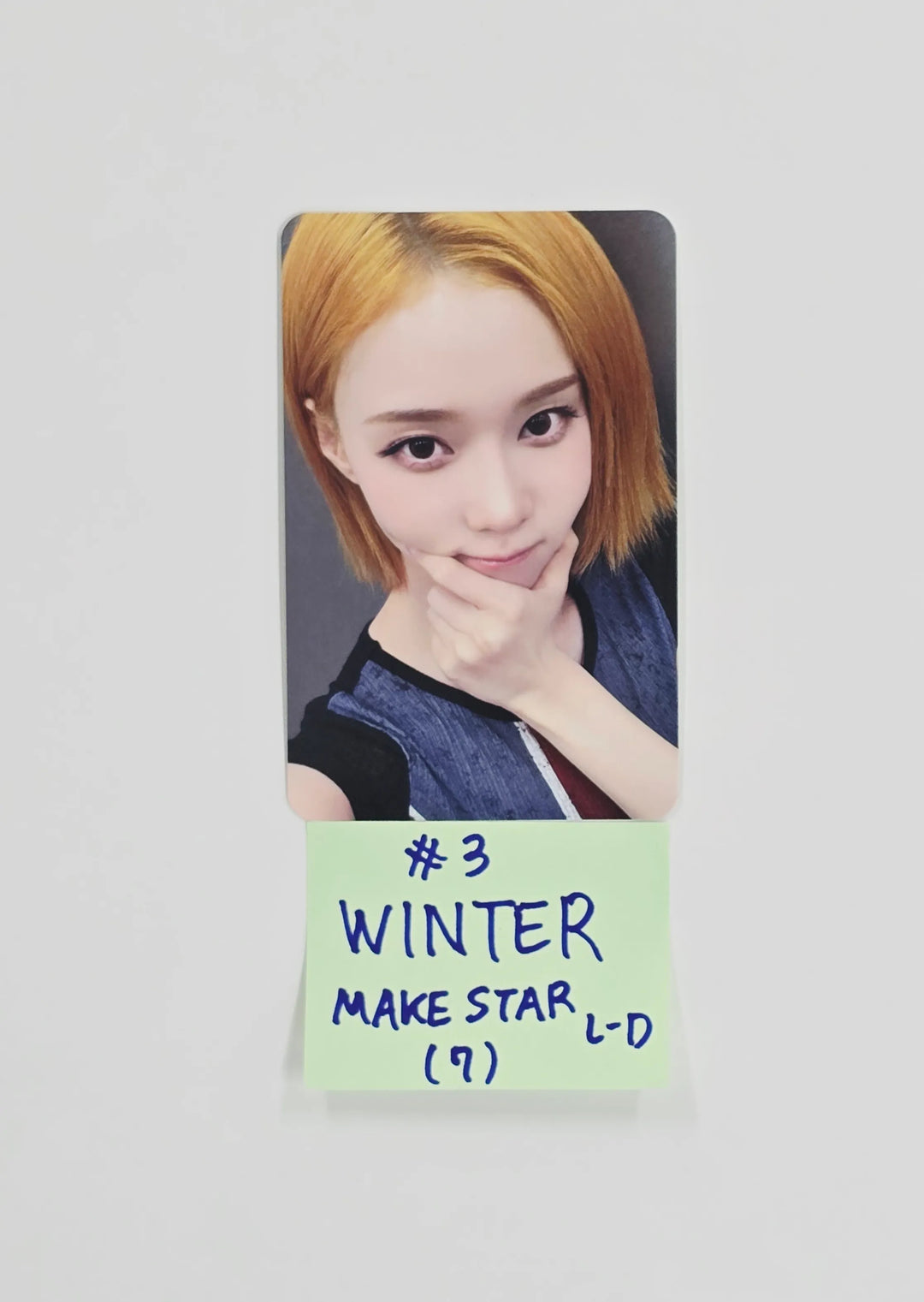 Aespa "LEMONADE" - Makestar Lucky Draw Event Photocard (MUTANT Ver.) [26.06.01]