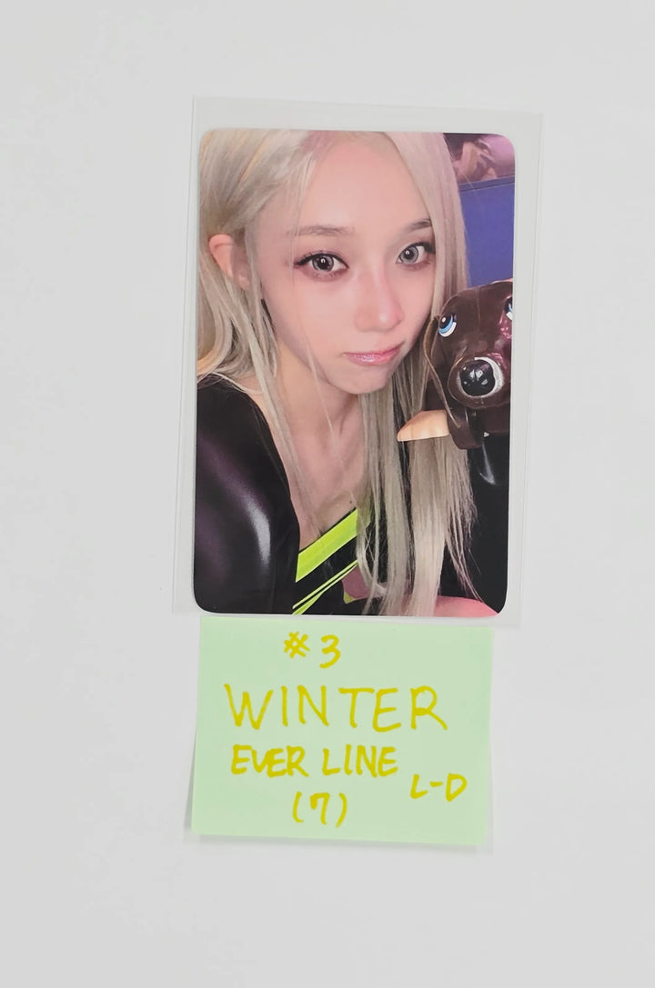 Aespa "LEMONADE"- Everline Lucky Draw Event Photocard (MUTANT Ver.) [26.06.01]