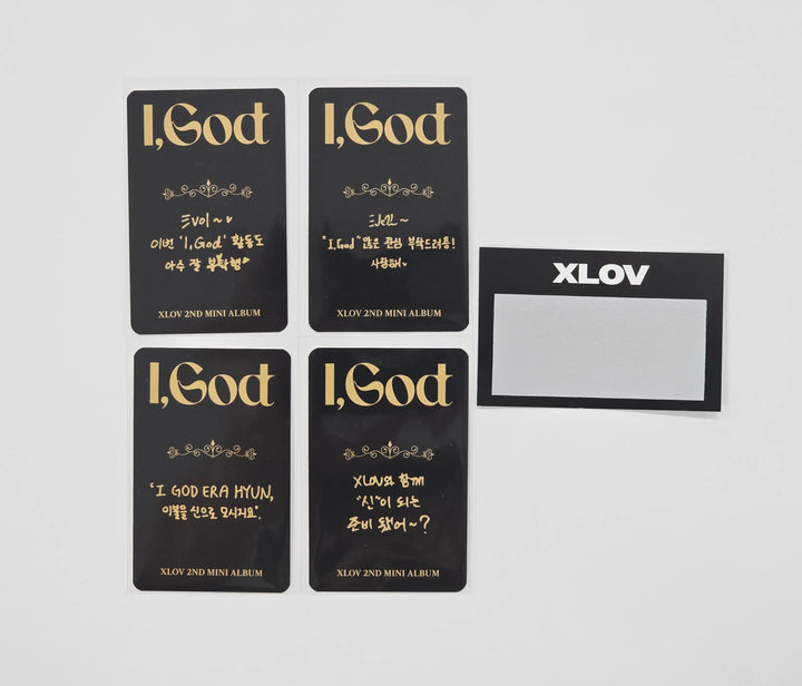 XLOV "I,God" - Ktown4U Lucky Draw Event Photocard [26.06.01]