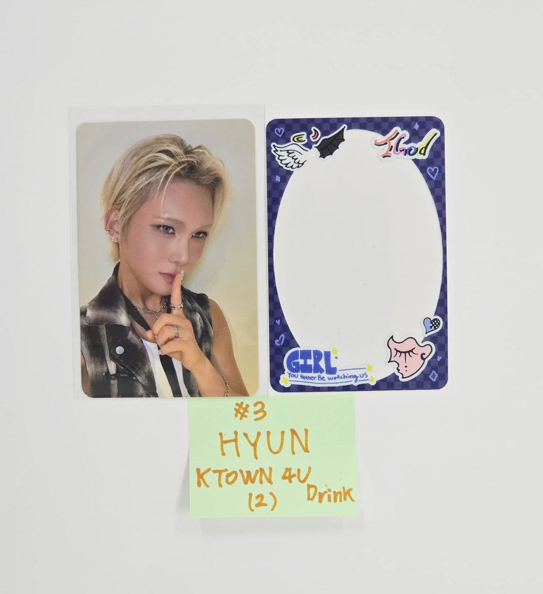 XLOV "I,God" - Ktown4U Cafe Event Photocard [26.06.01]