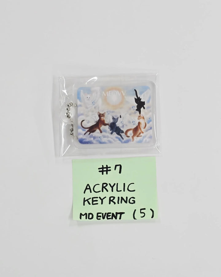 MEOVV THE 2nd EP ALBUM "BITE NOW" - POP-UP Store Official MD Event Polaroid type Photocard, Keyring [26.06.01]
