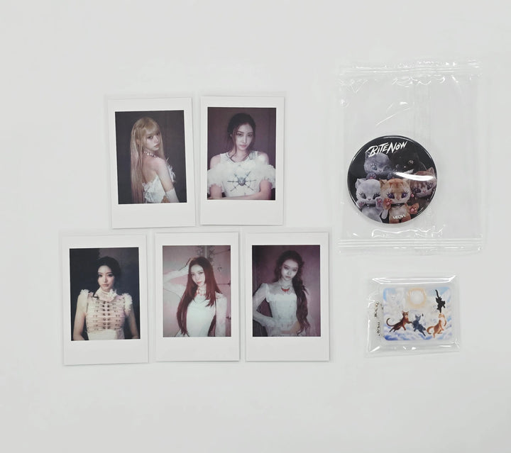 MEOVV THE 2nd EP ALBUM "BITE NOW" - POP-UP Store Official MD Event Polaroid type Photocard, Keyring [26.06.01]