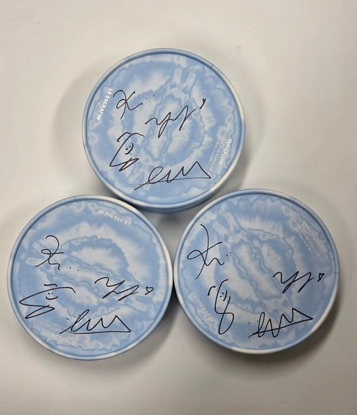 LE SSERAFIM "PUREFLOW" - Hand Autographed(Signed) Promo Album [26.06.01]