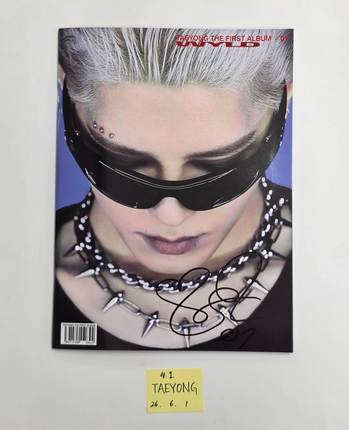 TAEYONG (of NCT 127) "WYLD" - Hand Autographed(Signed) Promo Album [26.06.01]