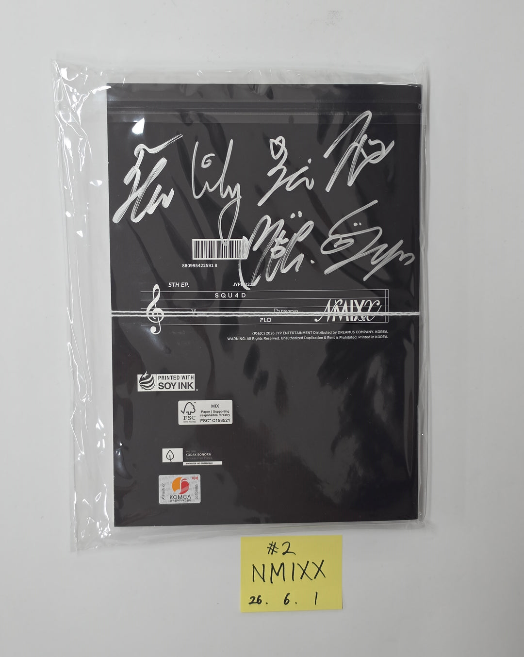 NMIXX "Heavy Serenade" - Hand Autograhped(Signed) Promo Album [26.06.01]